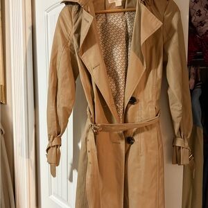 Michael Kors Classic Tan Trench Coat